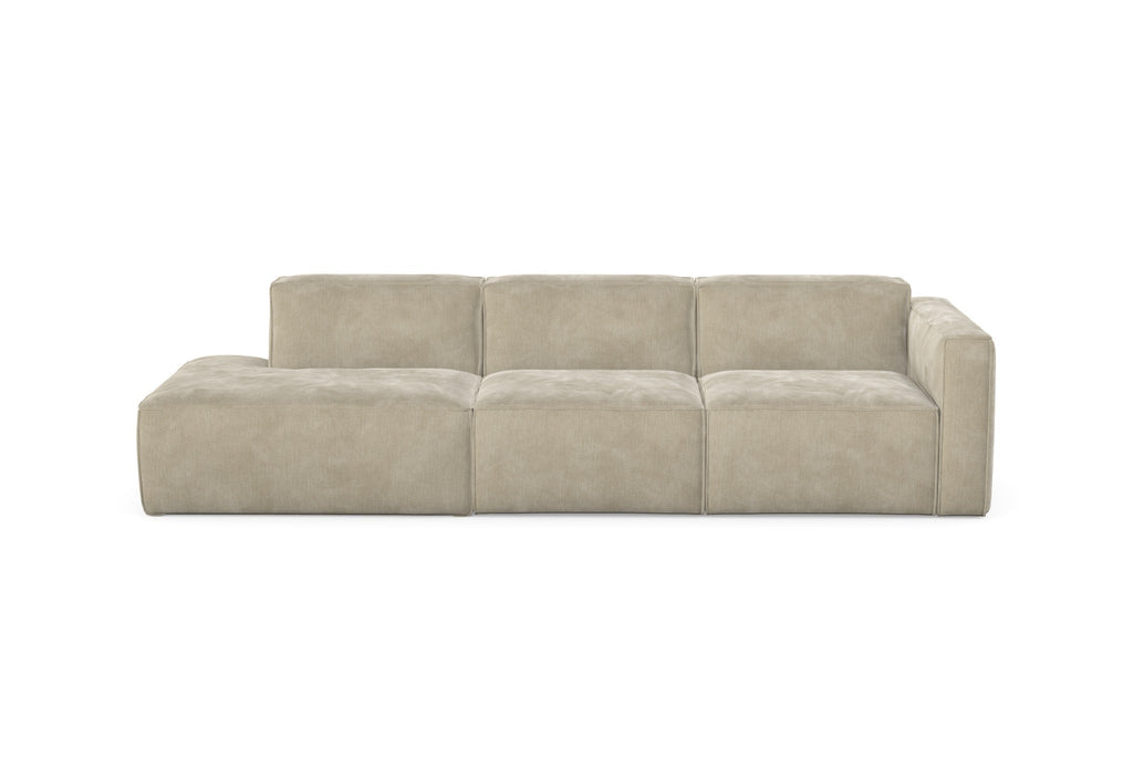 Chaise longue Slay, droite