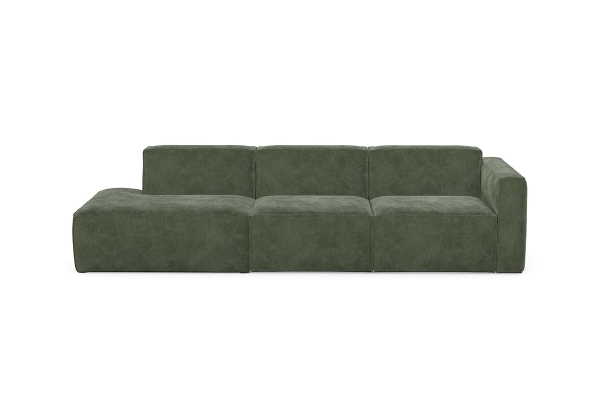 Chaise longue Slay, droite