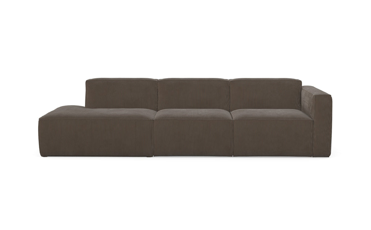 Chaise longue Slay, droite